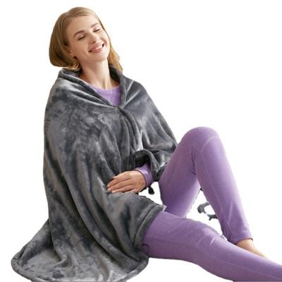 China Office Blanket Soft Electric Nap Blanket Heating Shawl Plush Heating Blanket Winter Wholesales Full Body Blanket Anti-Static Throw Warmer Long for sale