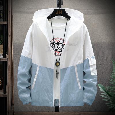 China QUICK DRY wholesale high quality fashion loose spring letter style men's jackets plus size coats for sale