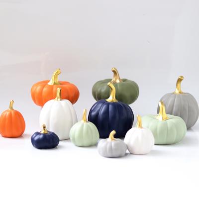 China Pumpkin Home Modern Matte Table Decor Decorative Home Accessory for sale