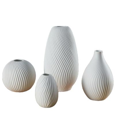 China 2022 Contemporary New Design Factory Directly Sell Modern Ceramic Flower Vase for sale