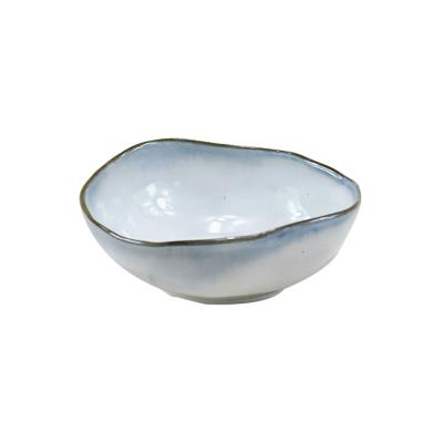 China Sustainable Ing Western Creative White Food Serving Ceramic Dish Fancy for sale