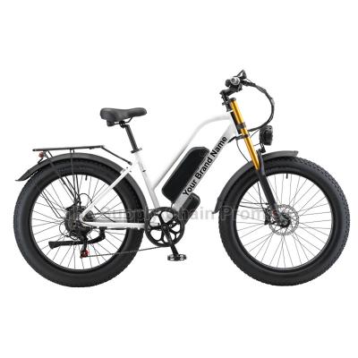 China Aluminum alloy factory direct sale S400 1000W motor E-bikes 17.5AH lithium battery electric bicycle electric bicycle tire for sale