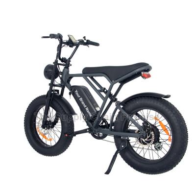 China Steel Electric Retro Bicycle S-SAM3 Electric Mountain Road Moped Offroad Electric Bicycle for sale