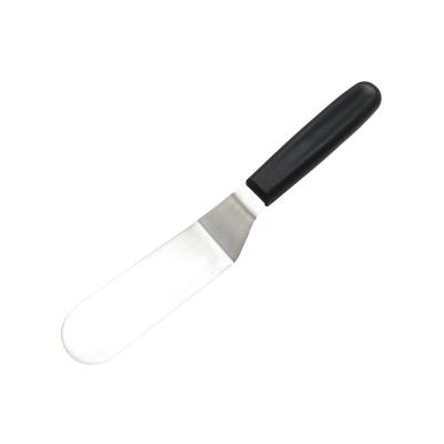 China 01P01-013 Sustainable Angled Glazing Spatula Food-Rated Stainless Steel PP Handle 10.5