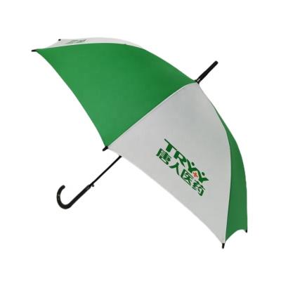 China Contemporary Straight Pole Umbrella Automatic Open Advertising Umbrella for sale