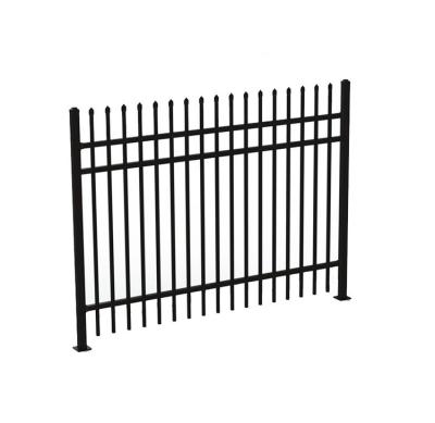 China High quality easily assembled cast iron wrought iron metal fence for sale