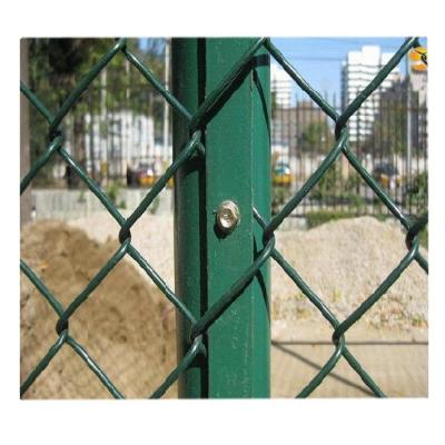 China Manufacture of easily assembled tennis basketball court barrier/chain link barrier for sale