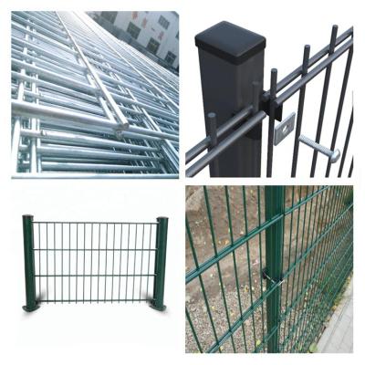 China Easily Assembled Strong 868 656 Nylofor 2D Double Wire Flat Panel Fence Fencing Panels for sale