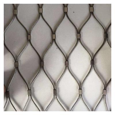 China Weave x-tend mesh stainless steel wire ss rope mesh for zoo for sale