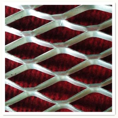 China Plain Weave Aluminum Expanded Metal Mesh Aluminum Hood Filter Mesh for sale