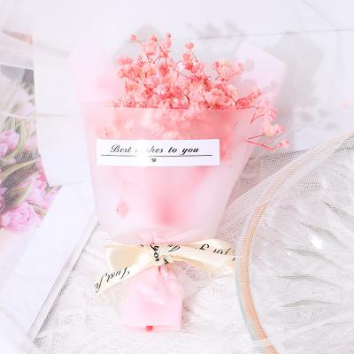 China MINI 2022 Most Popular Gypsophila Dried Ins Bouquet Mini Flowers Flower Preserved Flowers Baby's Breath Bouquet For Gifts for sale