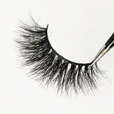 China Durable 20mm Fluffy 3D Mink Lashes Extra Length Tapered Short Curl Eyelashes Fluffy Eyelash for sale