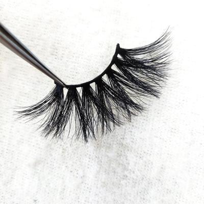 China 3D Popular Cheap Fake Mink Eyelash 25mm Mink Eyelashes Silk Eyelash Short 15mm 18mm for sale