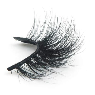 China Thick tapered mink eyelashes, fluffy eyelashes, wholesale 3d mink eyelashes for sale