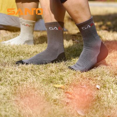 China Sales Promotion Logo Sport Socks Bike Cotton Breathable Custom Nylon Sport Socks Breathable For Outdoor Men for sale