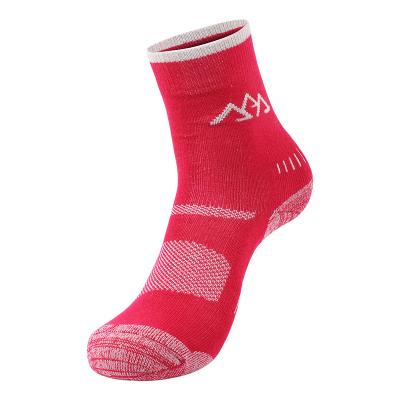 China Factory Price Breathable Custom Sock Logo Sports Print Merino Wool Men's Long Handle Sports Crew Sock for sale