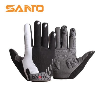 China Anti slip; Quick-drying; Breathable Fast Delivery Cusom Women Men Riding Gloves Breathable Sports Gloves Cycling Full Finger Gloves for sale