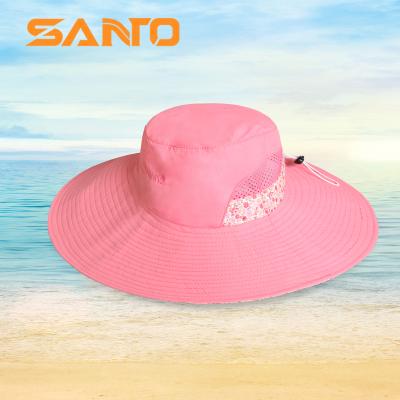 China Quick-drying; Breathable; 100% Sun Polyester Fiber Summer Superfine Boonie Hat Breathable Quick Dry 100% Bucket Fishing Hats For Movement for sale