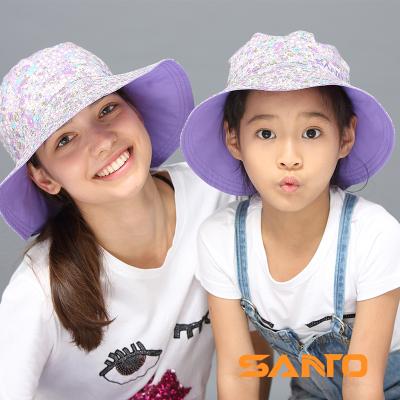 China Quick-drying; Breathable; Summer Fashion Parent-child Sun Protection Boonie Hat Bucket Hat Superfine Outdoor Quick-Drying Fiber UV Protection for sale