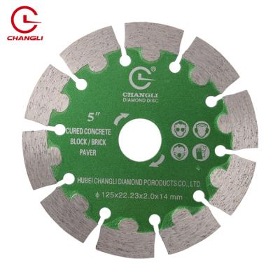 China . Ultra Thin Turbo High Speed ​​Straight Smooth Edge Diamond Cutter Disc 125mm 5