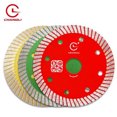 China Factory Wholesale 4inch 116mm Long Working High Quality Marble Tile Granite Disc Cutting Blade Diamond Circular Saw Blades à venda