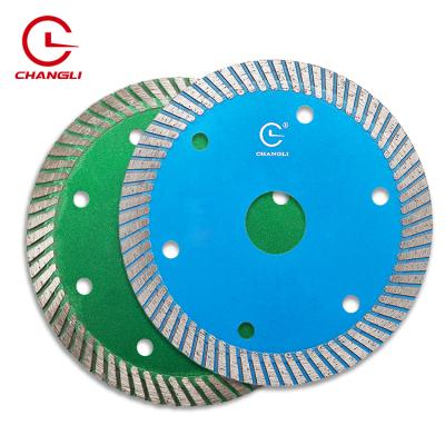 China Wholesale Hot Dry Press 4inch Diamond Disc Segment Granite Long Round Cut 116mm Wet Silent Running Diamond Saw Blade à venda