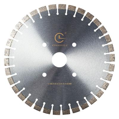 China High Grade And Durable Diamond Power Sharp U Key Slot 350mm Circular Cutting Disc 14inch Silent Granite Saw Blade for sale