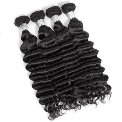 China Remy Human Hair Weaving 10A Grade Long Lasting LOOSE WAVE Deep Wave Virgin Hair Extension ,Brazilian Deepwave Hair for sale