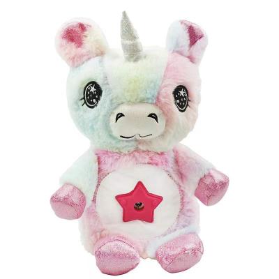 China Warm Sleep Comfort Glow Star Plush Toy Amazon Sale Soft Electric Lighting Toys for sale