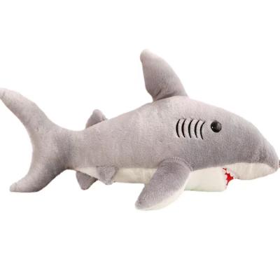 China Plush Toy Maker Soft Sea Animal Shark Plush Toy 70cm 80cm 100cm for sale