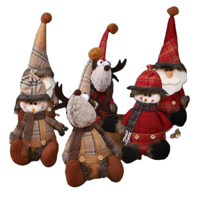 China Wholesale Handmade Plush Christmas Decoration Christmas Elf Elf Doll for sale