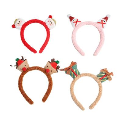 China Plush Christmas Decorating Supplier Best Popular Custom Christmas Headband for sale