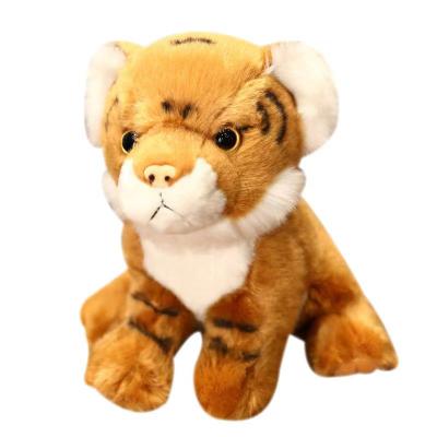 China Cute Wholesale Custom Plush Amazon Sit Plush Tiger Stuffed Animal Toy for sale