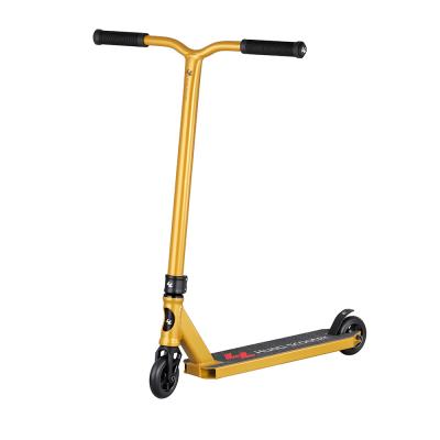 China Huoli Youth Pro Scooter Freestyle 360 ​​Scooter For Kids Fashionable Yellow Pro Scooter for sale