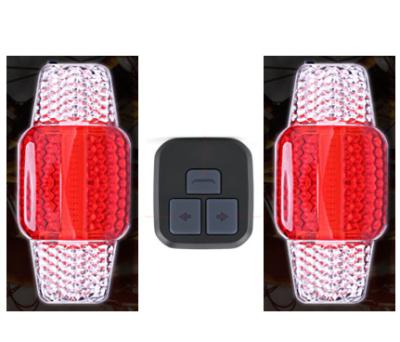 China Multifunctional double light with wireless remote control turning light for scooter light and bicycle light for sale