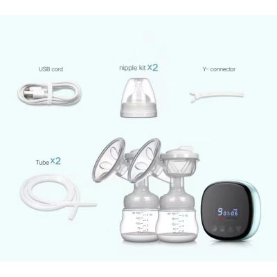 China BPA Free One Piece Designed Moms Wireless Massage Aid Driver Baby Suction Pump Electric USB Breast Breast Pump Bottle for sale