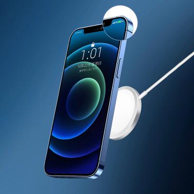 China 15W Mobile Phone Magnetic Wireless Charger For iPhone 13 12 Pro Max Mini QI Fast Charging For Samsung USB-C Magnetic PD Adapter Charger for sale