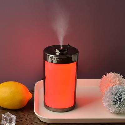 China Dual-Use USB Car Home Portable Mini Humidifier Aroma Diffuser Humidifier Air Humidificador Purifier with Light for sale