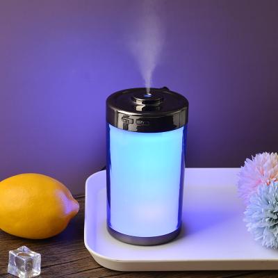 China Colorful Car Ignition Air Humidifier Aroma Essential Oil Diffuser For Home Car Air Purifier Fogger USB Mist Maker Humidification for sale