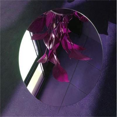 China Wedding Decoration 30cm Diameter Round/Square Acrylic Mirror Sheet For Wedding Decoration Event Table Centerpieces Wall Mirror Home Decor for sale