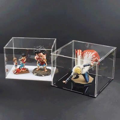 China Acrylic 5 Side Display Box Custom Clear Plastic Window Display 2021 Display Cabinet Large Small Acrylics for sale