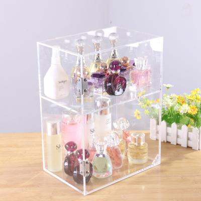 China Ecofriend Best Selling Product Perfumes Showcase Gift Acrylic Customized Perfume Bottles Display Rack for sale