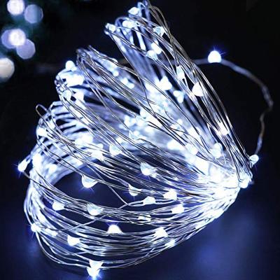 China Eco-friendly Materials 5m Strip Light Led String Light Cooper Wire 3AA Battery Christmas Light For Garland Holiday Fairy Wedding Party Decoration for sale