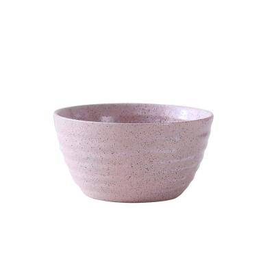 China Morden Viable Wholesale Creative Pink Serving Bowl For Party 6 Inch Soup Bowl Ceramic Bowls for sale