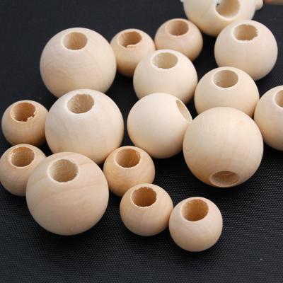 China Decoration or DIY / for Jewelry Making Jewelry Making Bracelet Bead Accessories Lost Bullet Beads Big Hole 8-50MM Natural Wood Log 100% Wood for sale