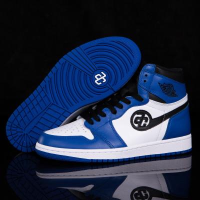 China AIR JD 1 PU AC SE SIGNAL BLUE MI BLACK ROYAL MEN WHITE / GS for sale