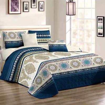 China Cozy Cozy/Eco/Eco European Style Decorative Jacquard Quilted Bedspread Bed Spread Pillow Case Comforter Set Price for sale