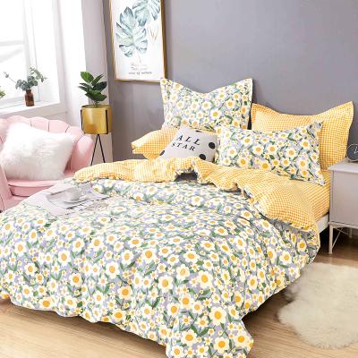 China High Quality Non-Toxic Soft Four-Piece Flower Series Non-Toxic Delicate Four-Piece Non-Toxic and Skin-Friendly Bed Skins for sale