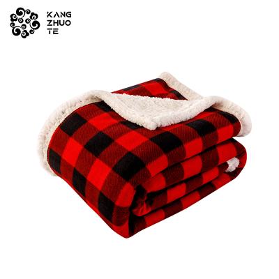 China Winter Home Sustainable Comforter Soft Blanket Deep Bed Keep Warm Plus Size Plaids Blanket for sale