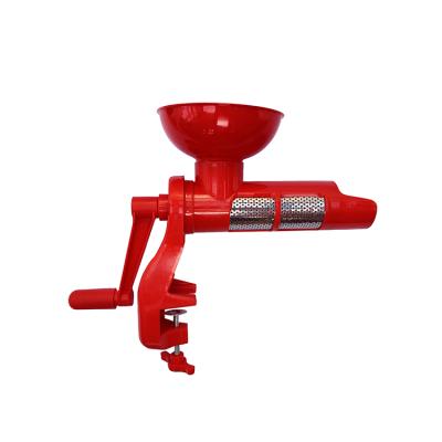 China Top selling viable manual extractor tomato juicer machine cast iron tomato juicer for sale